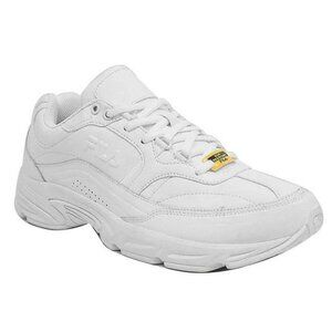 Fila Memory Workshift SR White Sneakers Size 11 Wide 4E